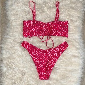 Cami Polka Dot Bikini Set